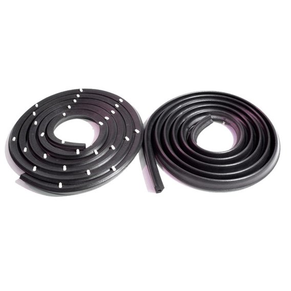Metro SUPERsoft (LM 54) Molded Door Seals with Clips For 1955-57 Chevrolet Bel Air