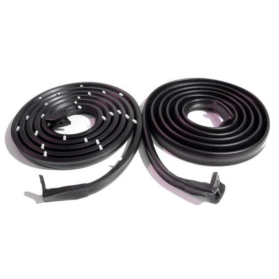 Metro SUPERsoft (LM 55) Molded Door Seals w/ Clips For 1955-57 Chevrolet Bel Air