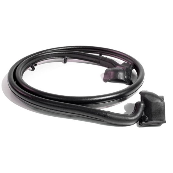 Metro SUPERsoft (LM 90-L) Half-Door Seals w/ Clips (Driver Side) For 1987-1995 Jeep Wrangler