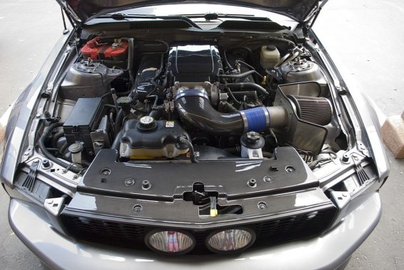 APR Performance Carbon Fiber Radiator Cooling Shroud fits 2005-2009 Mustang