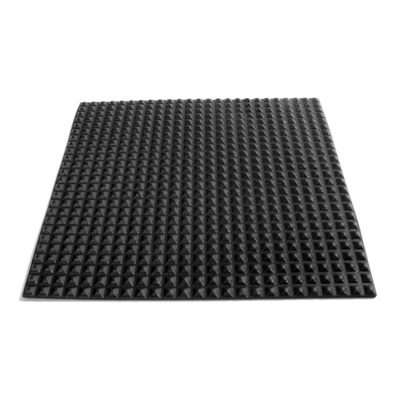 Metro (M 3-3636) Running Board & Floor Mat Rubber 36" × 36"