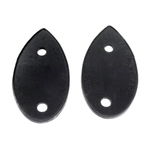 Metro SUPERsoft (MP 819-G) Tail-Light Pads 2½″ × 4¾″ For 1937 Lincoln Model K & Zephyr