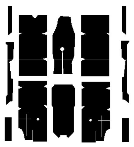 1964-66 Ford Mustang Fastback/Coupe/Convertible AcoustiShield Floor Insulation Kit