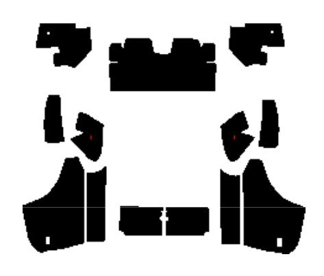 1969-1970 Mustang Convertible AcoustiShield Complete Insulation Kit by QuietRide Solutions