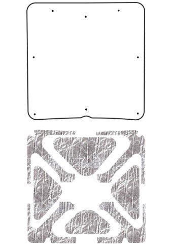 1973-77 Chevrolet Nova AcoustiHood Under Hood Cover Kit by QuietRide Solutions