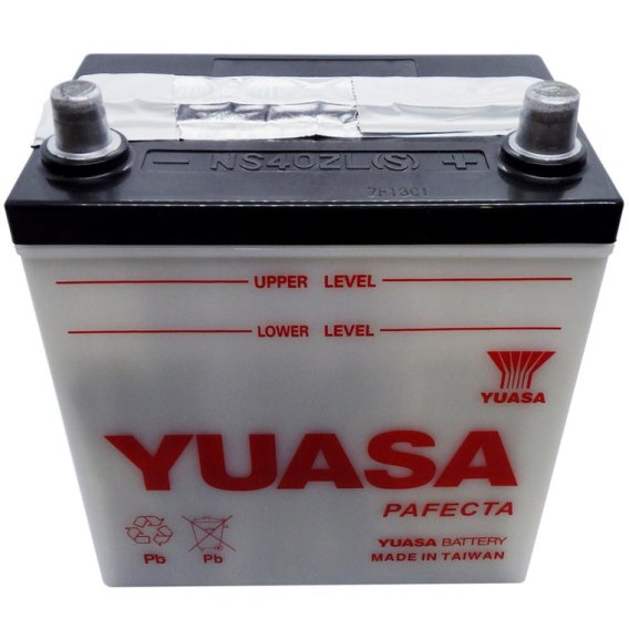 Yuasa 12V Conventional Battery 36B20L(NS40ZL) for Tractor Applications