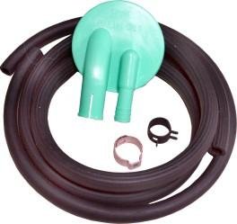 1973-1974 (will fit 1970-1974 B-Body) Mopar Overflow Bottle Kit - Includes Bottle, Hoses, Cap & C...