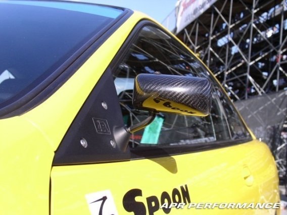 APR Performance formula 3 Carbon Fiber Mirrors/Black fits 1994-2001 Integra