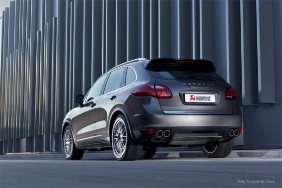 Porsche Cayenne Akrapovic Slip-On Exhaust System