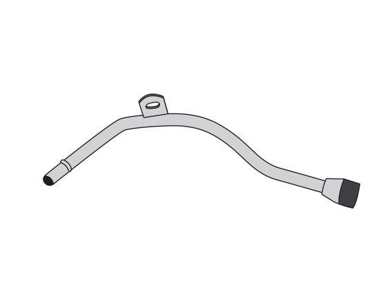 1968-1972 Oldsmobile Cutlass/442 The Right Stuff Pre-Bent Stainless Steel Transmission Vacuum Lin...
