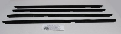 1978-80 Monte Carlo With Buick Special Molding Authentic Window Felts Whiskers Kit (4PCS)