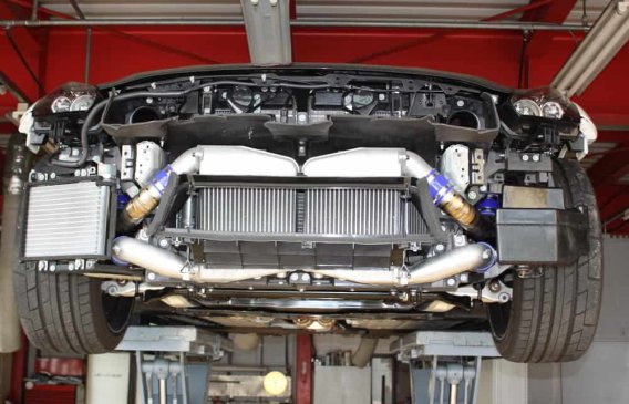 Nissan GT-R R35 Mine's Titanium Intercooler Piping Kit