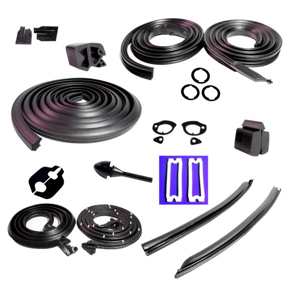Metro RK 2003-103 Master Weatherstrip Kit (2-Door Hardtop) For 1967 Chevrolet Chevelle & Malibu