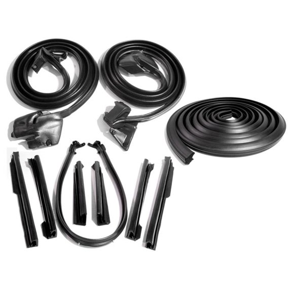 Metro (RKB 8100-110) Basic Weatherstrip Kit For 1969-1971 Pontiac GTO, LeMans & Tempest