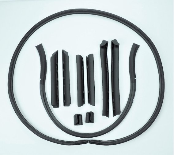1968-1975 C3 Corvette Convertible Top Weatherstrip Kit