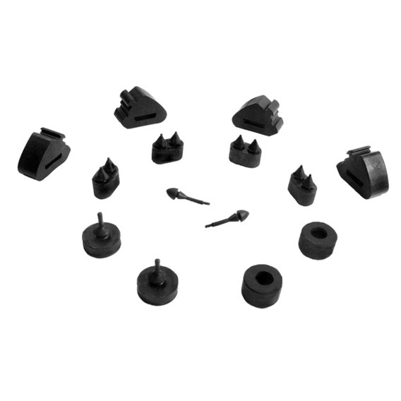 Metro SUPERsoft (SBK 207) 14-Piece Snap-In Bumper Kit For 1970-81 Chevy Camaro
