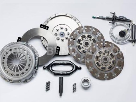 Dodge 2005.5-2017 5.9/6.7L South Bend Clutch Dual Disc Organic Clutch Kit 550HP 1100TQ