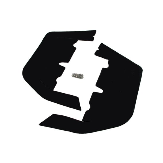 Metro (SI 2004-210) Inner Splash Flaps For 1965 Chevrolet Bel Air, Biscayne & Impala