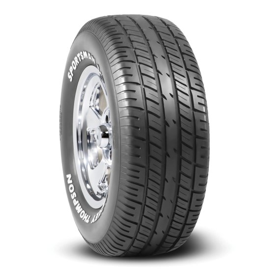 Mickey Thompson Sportsman S/T Radial Tire 295/50R15 – Raised White Letter Muscle Car Tire 9000000...