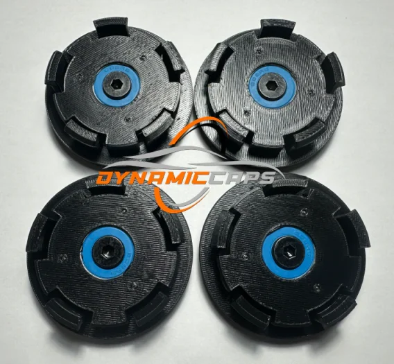 2020+ C8 Corvette Floating Center Caps (Set of 4) - Show Edition