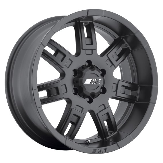 Mickey Thompson SideBiter II Wheel - 20x9, 6x139.7 Bolt Pattern, 4.75” Backspacing, Matte Black