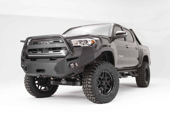 Fab Fours TT16-B3650-1 Premium Winch Front Bumper For 16-20 Toyota Tacoma
