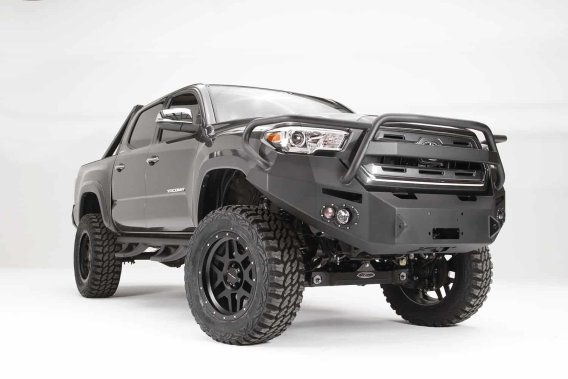 Fab Fours TT16-B3650-1 Premium Winch Front Bumper For 16-20 Toyota Tacoma