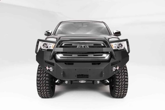 Fab Fours TT16-B3650-1 Premium Winch Front Bumper For 16-20 Toyota Tacoma