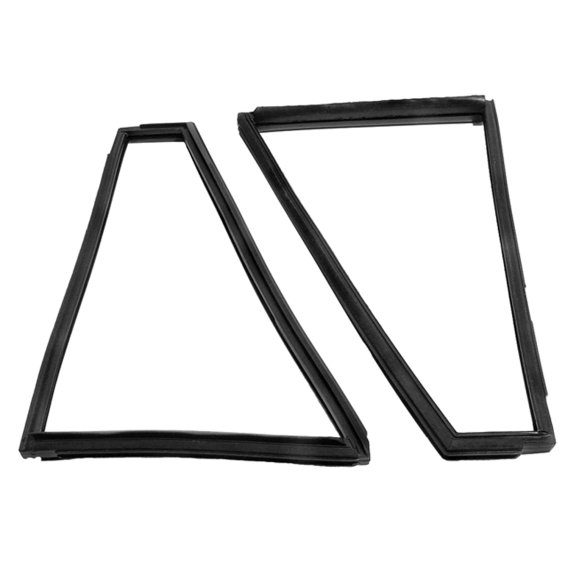 Metro SUPERsoft (VQT 4000) Vulcanized Rear Quarter-Window Seals For 1962-1967 Chevrolet Chevy II