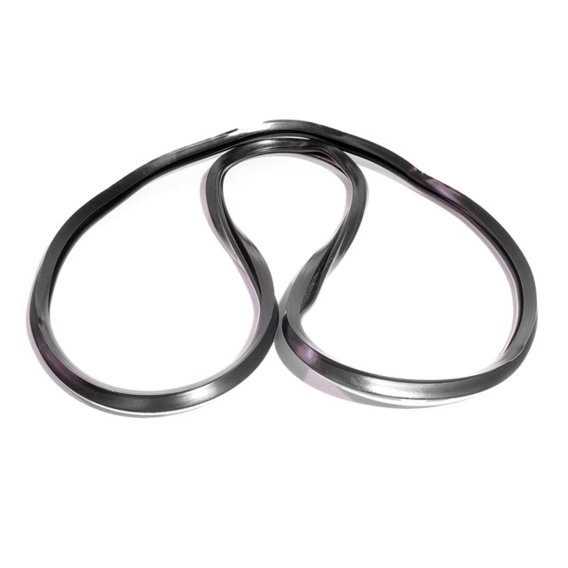 Metro SUPERsoft (VQT 9601) Vulcanized Rear Sliding-Window Seal For Willys Station Wagon