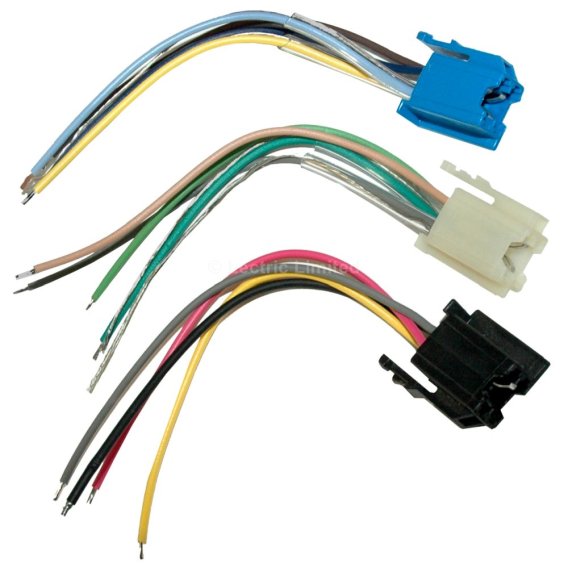 1984 C4 Corvette Lectric Limited Radio Connector Repair Components for Delco-Bose Sound System