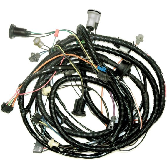 1980 Chevrolet Corvette Lectric Limited Rear Body Wire Harness with Defrost Switch/Relay/Timer