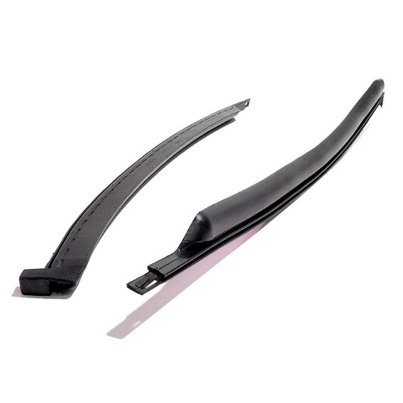 Metro SUPERsoft (VS 3-V) Rear Roll-Up Quarter-Window Seals For 1970-1971 Ford Torino 2-Door Hardt...