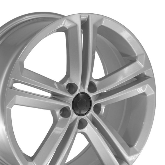 Volkswagen Jetta Audi A8 Q2 18" Replica Wheel VW18 Rim 18x8 Silver Wheel