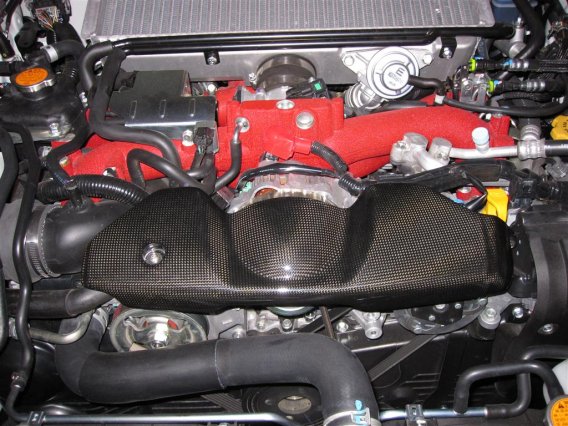 APR Performance Carbon Fiber Alternator Cover fits 2008-up Subaru/WRX, STI WRX/STI