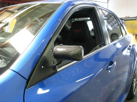 APR Performance formula 3 Carbon Fiber Mirrors/Black fits 2008-2014 Subaru WRX