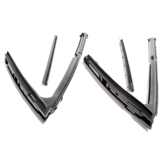 Metro SUPERsoft (WR 2020) Front Vent-Window Seals (Pair) For 1962-1967 Chevrolet Chevy II