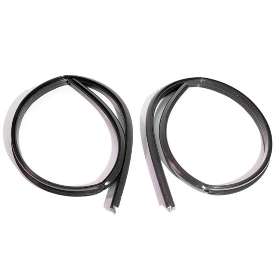 Metro SUPERsoft (WR 2301-R) Rear Vent-Window Seals For 1940 Chrysler Crown Imperial & New Yorker