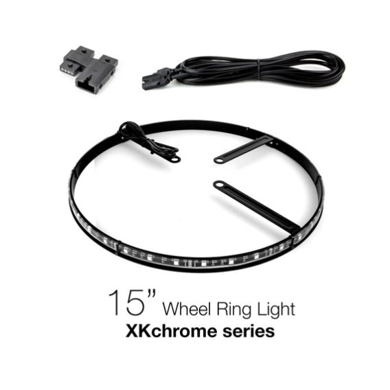 15-Inch XK Glow Wheel Ring App Controlled RGB Light