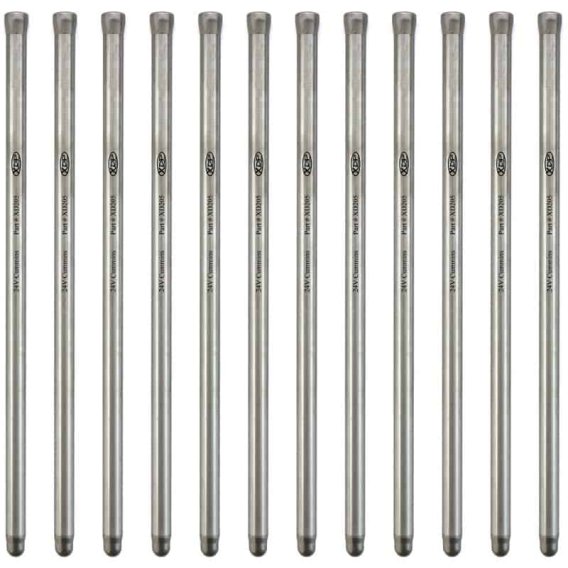 7/16 Inch Competition & Race Performance Pushrods 1998.5-2018 Dodge 5.9L/6.7L Cummins XD205 XDP
