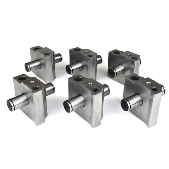 1989-1998 Dodge 5.9L Cummins XDP Milled Rocker Arm Pedestal Set