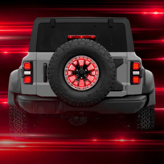 JEEP 5th Wheel Light by XK Glow with Brake, Running, Reverse, and Turn Signal Functions