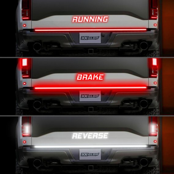 60IN Truck Tailgate LED Light with Sequential Turn Signal by XK Glow