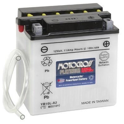 Yuasa Battery Conventional 12V YB10L-YB-M2210Y Battery (Acid Not Included)