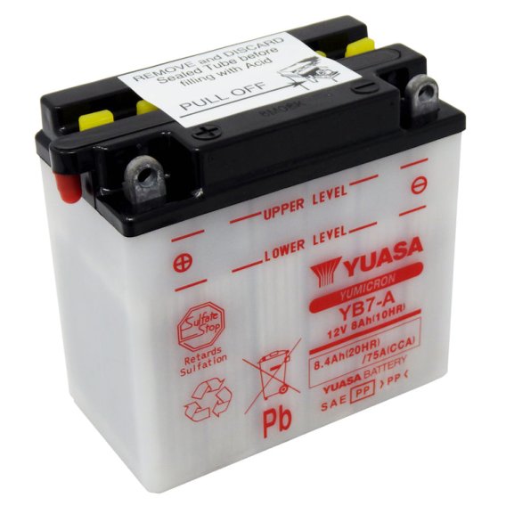 Yuasa Conventional 12V Battery A (Acid Not Included)