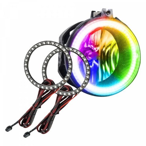 6 Way Dynamic ColorSHIFT Fog Light Halo Kit Oracle