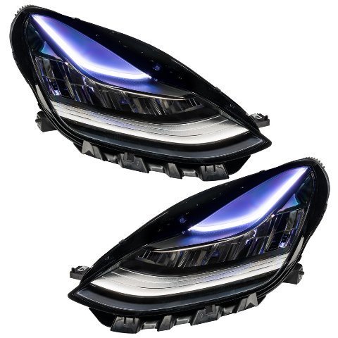 For 2017-2020 Tesla Model 3 ColorSHIFT Headlight DRL Upgrade Oracle