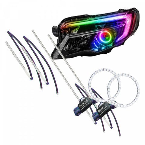 For Honda Pilot 2016-2018 ColorSHIFT Halo + DRL Kit Oracle