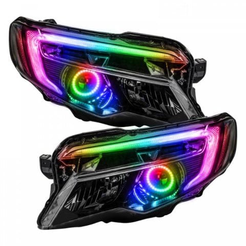 For Honda Ridgeline 2016-2018 ColorSHIFT Halo + DRL Kit Oracle