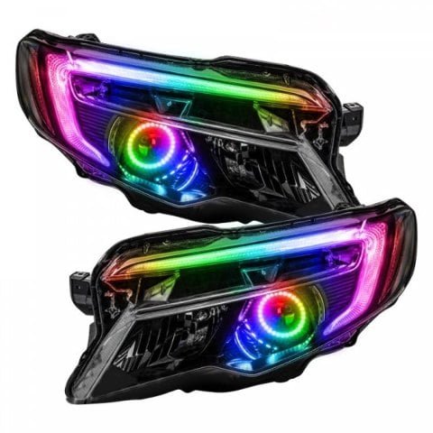 For Honda Ridgeline 2016-2018 ColorSHIFT Halo + DRL Kit Oracle